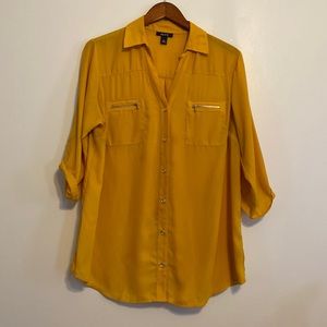 Alyx button front blouse 0X